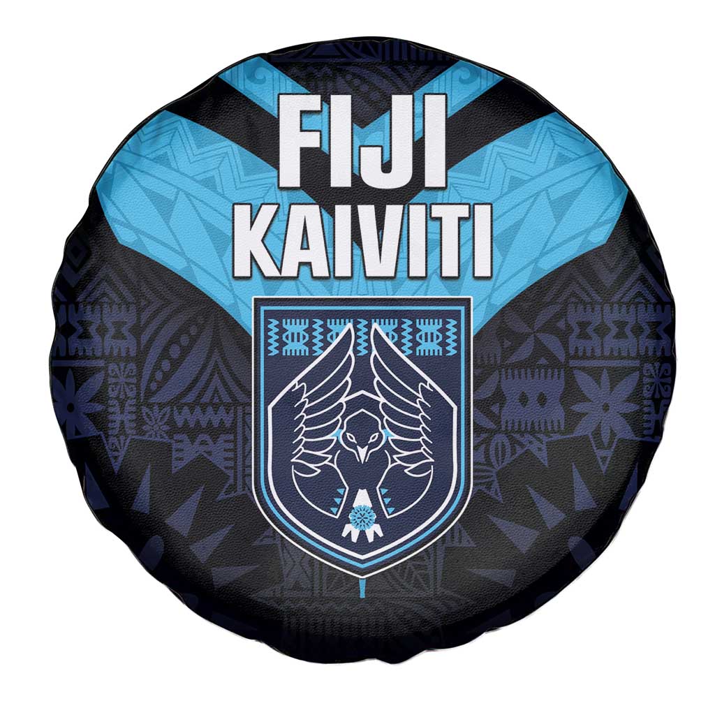 Fiji Kaiviti Rugby Spare Tire Cover Fiji Tapa Pattern LT05 - Polynesian Pride