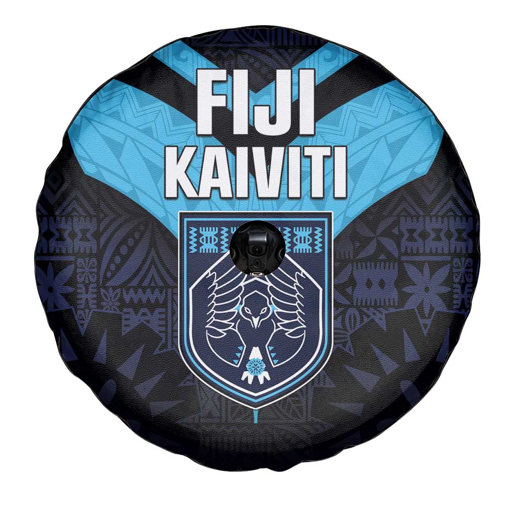 Fiji Kaiviti Rugby Spare Tire Cover Fiji Tapa Pattern LT05 - Polynesian Pride