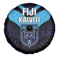 Fiji Kaiviti Rugby Spare Tire Cover Fiji Tapa Pattern LT05 - Polynesian Pride