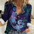 Hawaii Makahiki Turtle Women Casual Shirt Spiral Polynesian Tattoo