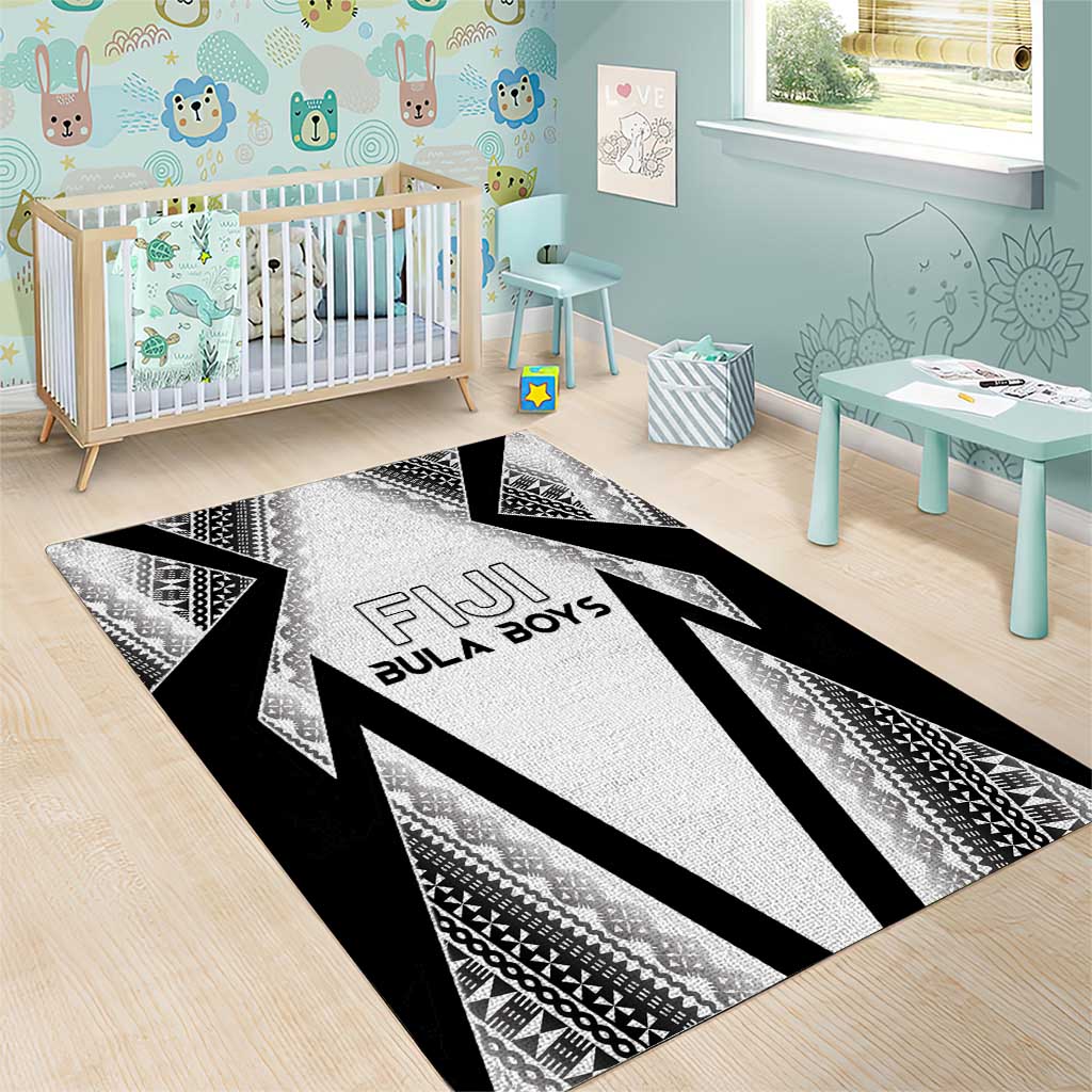 Bula Fiji Football Area Rug Go Champions - Polynesian Pride