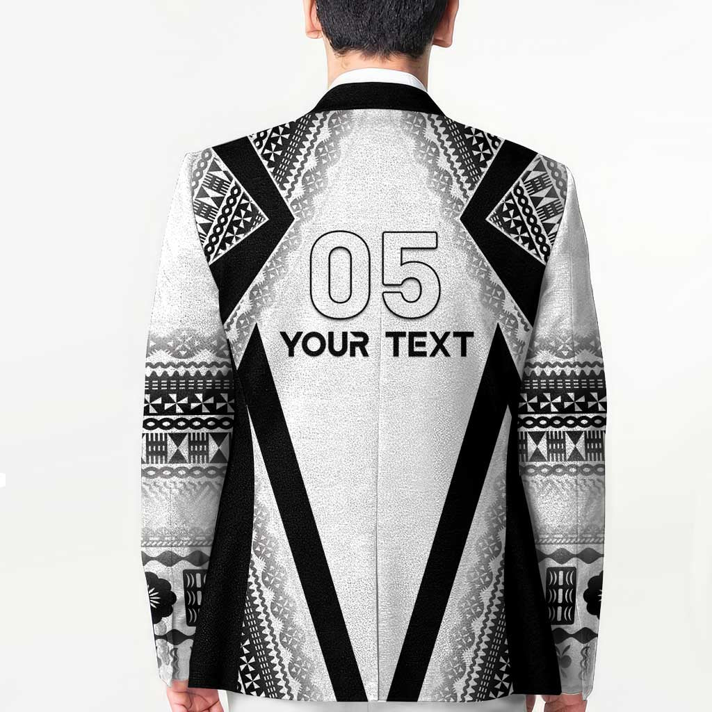 Custom Bula Fiji Football Blazer Go Champions - Polynesian Pride