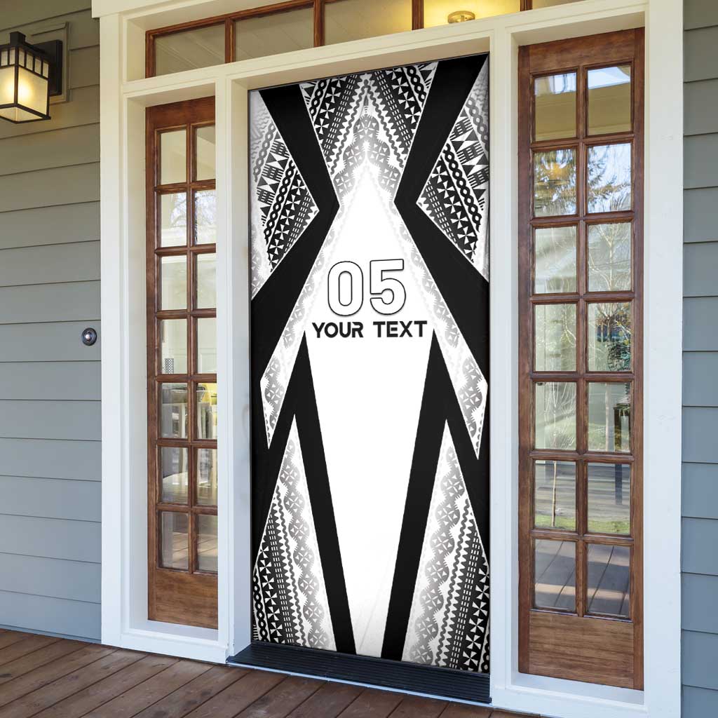Custom Bula Fiji Football Door Cover Go Champions - Polynesian Pride