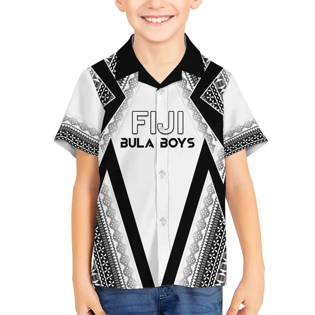 Custom Bula Fiji Football Family Matching Short Sleeve Bodycon Dress and Hawaiian Shirt Go Champions - Polynesian Pride