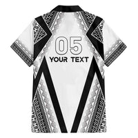 Custom Bula Fiji Football Family Matching Tank Maxi Dress and Hawaiian Shirt Go Champions - Polynesian Pride