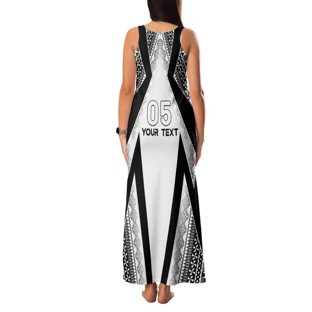 Custom Bula Fiji Football Family Matching Tank Maxi Dress and Hawaiian Shirt Go Champions - Polynesian Pride