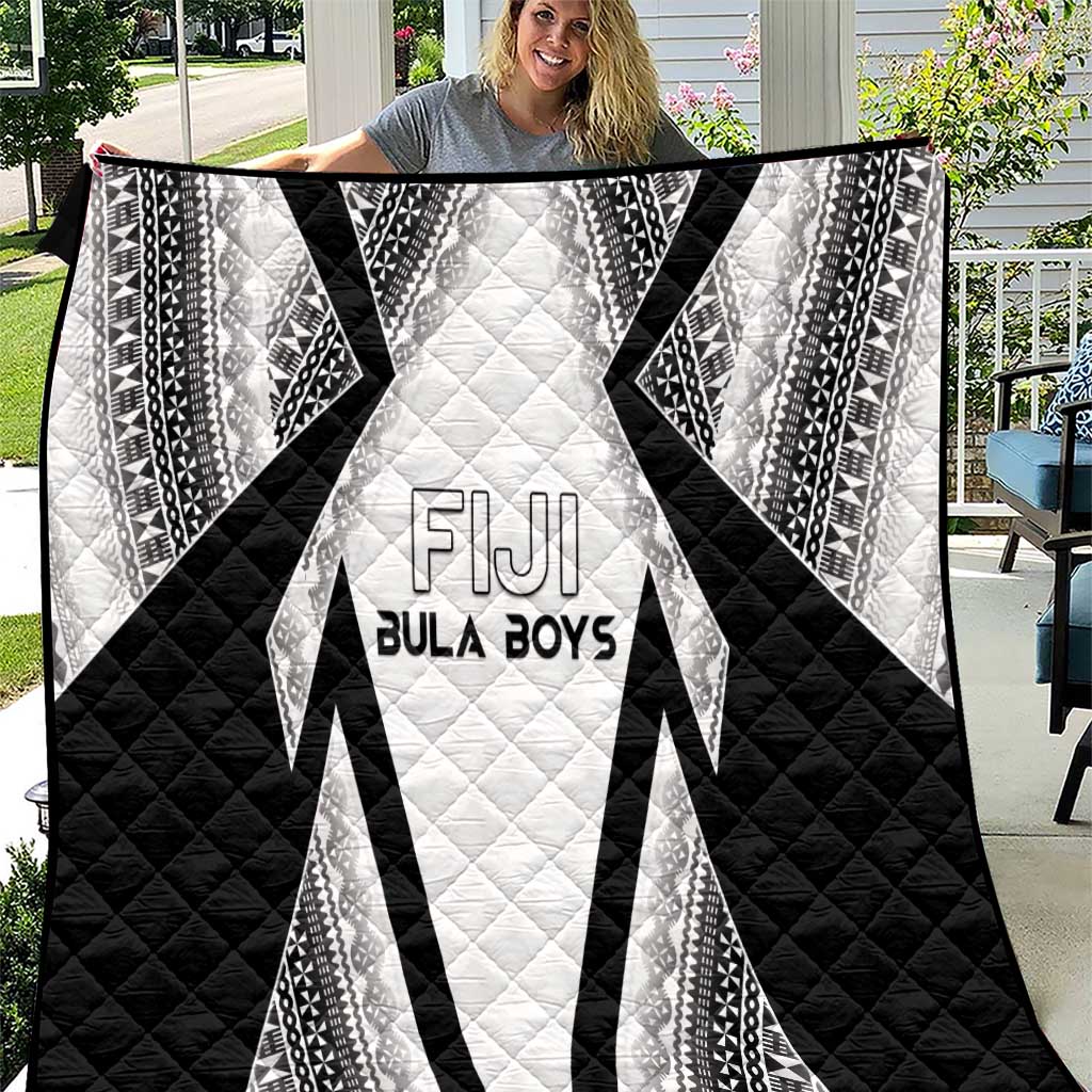Bula Fiji Football Quilt Go Champions - Polynesian Pride