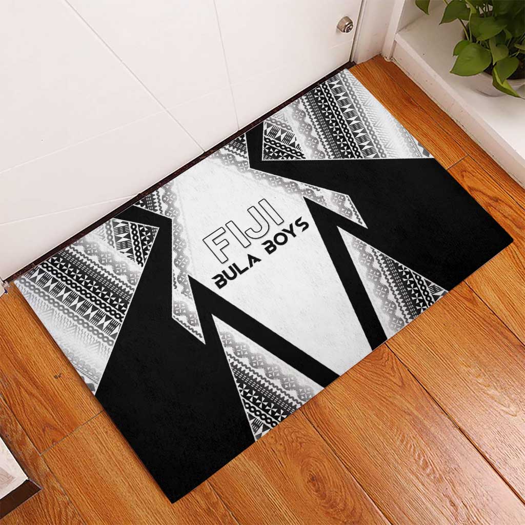 Bula Fiji Football Rubber Doormat Go Champions - Polynesian Pride