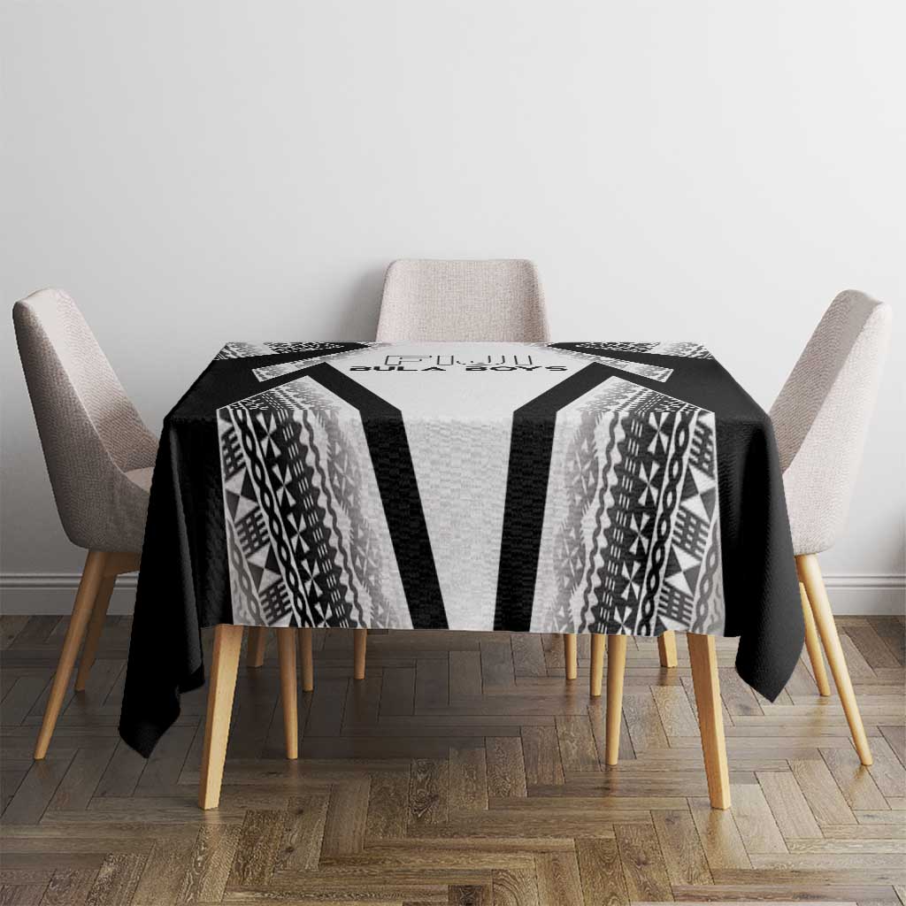 Bula Fiji Football Tablecloth Go Champions - Polynesian Pride