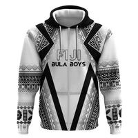 Custom Bula Fiji Football Zip Hoodie Go Champions - Polynesian Pride