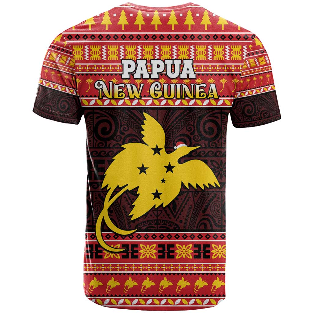 Papua New Guinea Christmas T Shirt Santa Raggiana