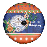 Marshall Islands Christmas Spare Tire Cover Marshallese Seal Meddi Kirijmoj