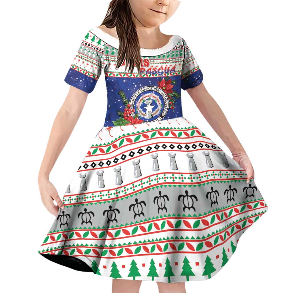 Northern Mariana Islands Christmas Family Matching Off Shoulder Short Dress and Hawaiian Shirt Poinsettia Filis Pasgua