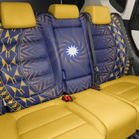 Nauru Angam Day Back Car Seat Cover Polynesian Tribal Pattern Unique Style - Polynesian Pride