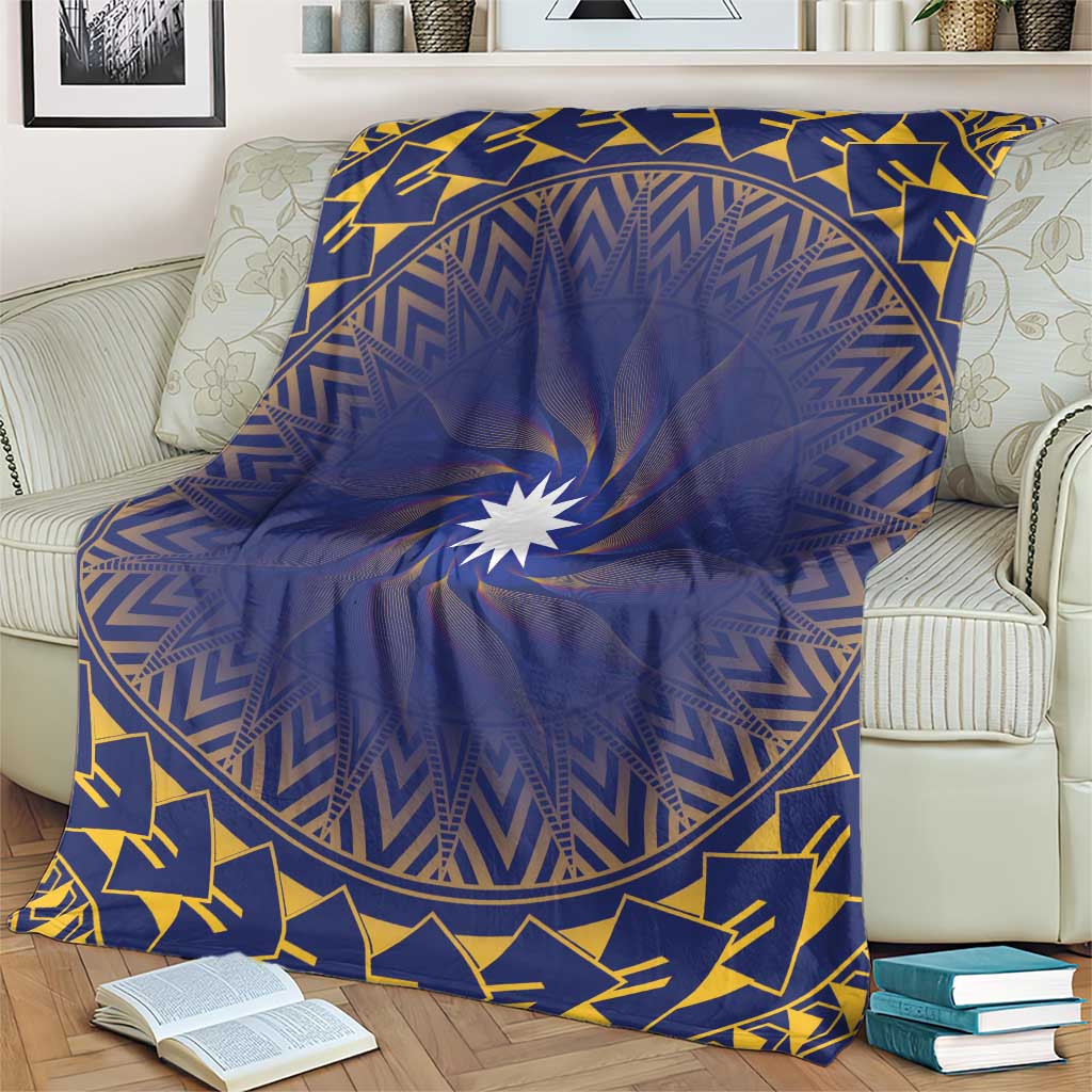 Nauru Angam Day Blanket Polynesian Tribal Pattern Unique Style - Polynesian Pride