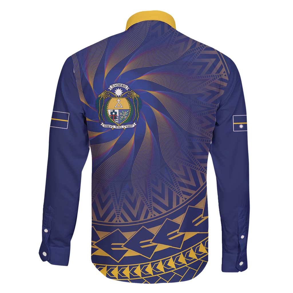 Nauru Angam Day Family Matching Short Sleeve Bodycon Dress and Hawaiian Shirt Polynesian Tribal Pattern Unique Style - Polynesian Pride