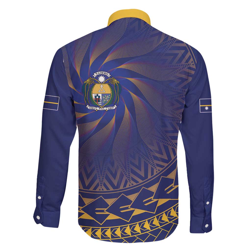 Nauru Angam Day Family Matching Summer Maxi Dress and Hawaiian Shirt Polynesian Tribal Pattern Unique Style - Polynesian Pride