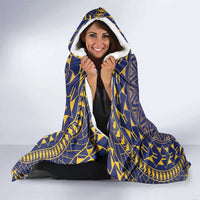 Nauru Angam Day Hooded Blanket Polynesian Tribal Pattern Unique Style - Polynesian Pride