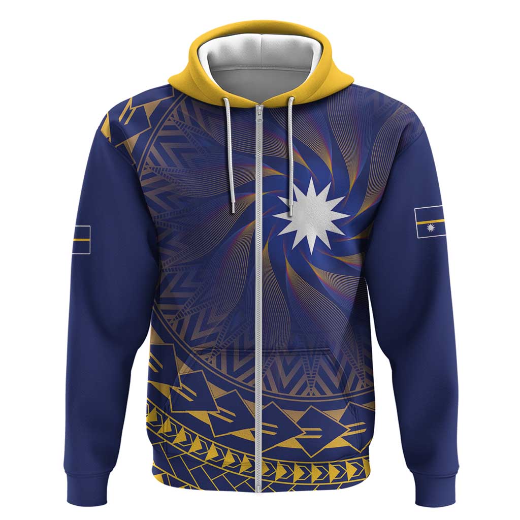 Nauru Angam Day Hoodie Polynesian Tribal Pattern Unique Style - Polynesian Pride