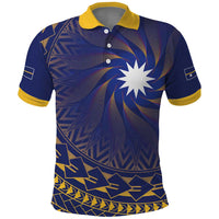Nauru Angam Day Polo Shirt Polynesian Tribal Pattern Unique Style - Polynesian Pride