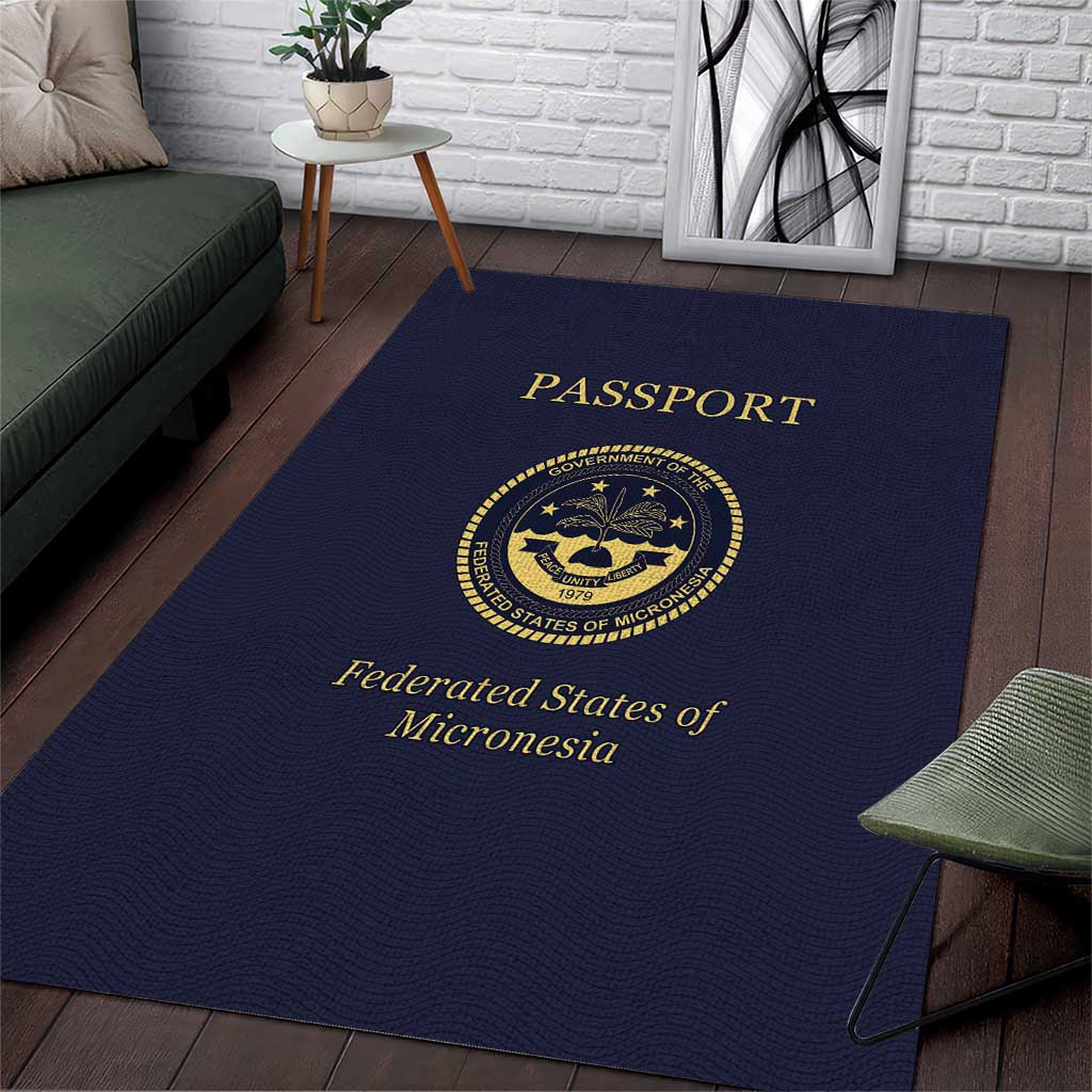 Federated States Of Micronesia Area Rug FSM Passport - Polynesian Pride