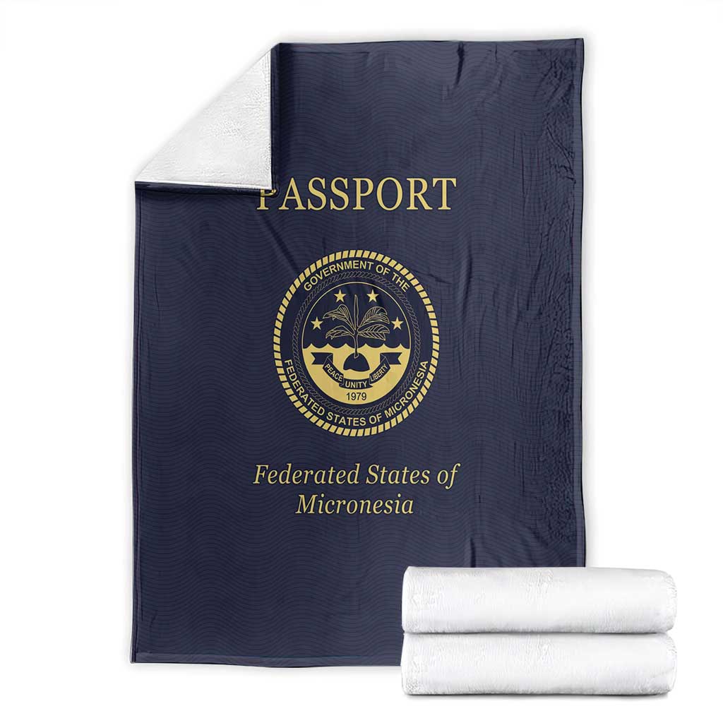 Federated States Of Micronesia Blanket FSM Passport - Polynesian Pride