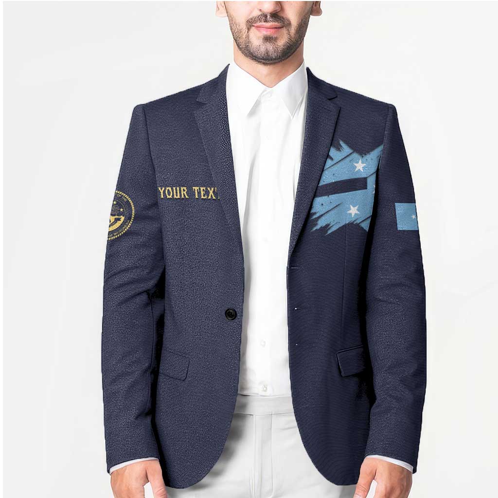 Personalised Federated States Of Micronesia Blazer FSM Passport LT05 - Polynesian Pride