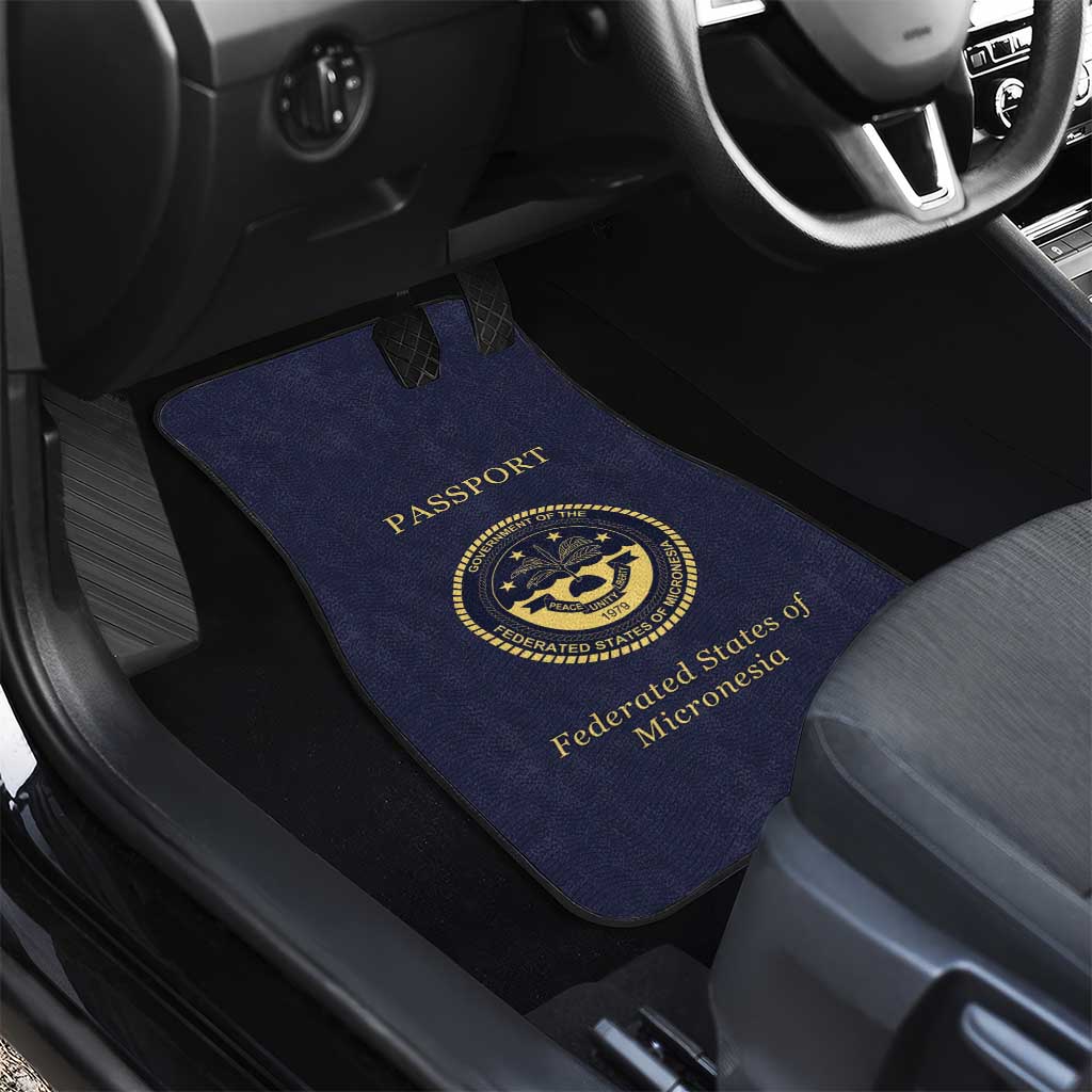 Federated States Of Micronesia Car Mats FSM Passport LT05 - Polynesian Pride