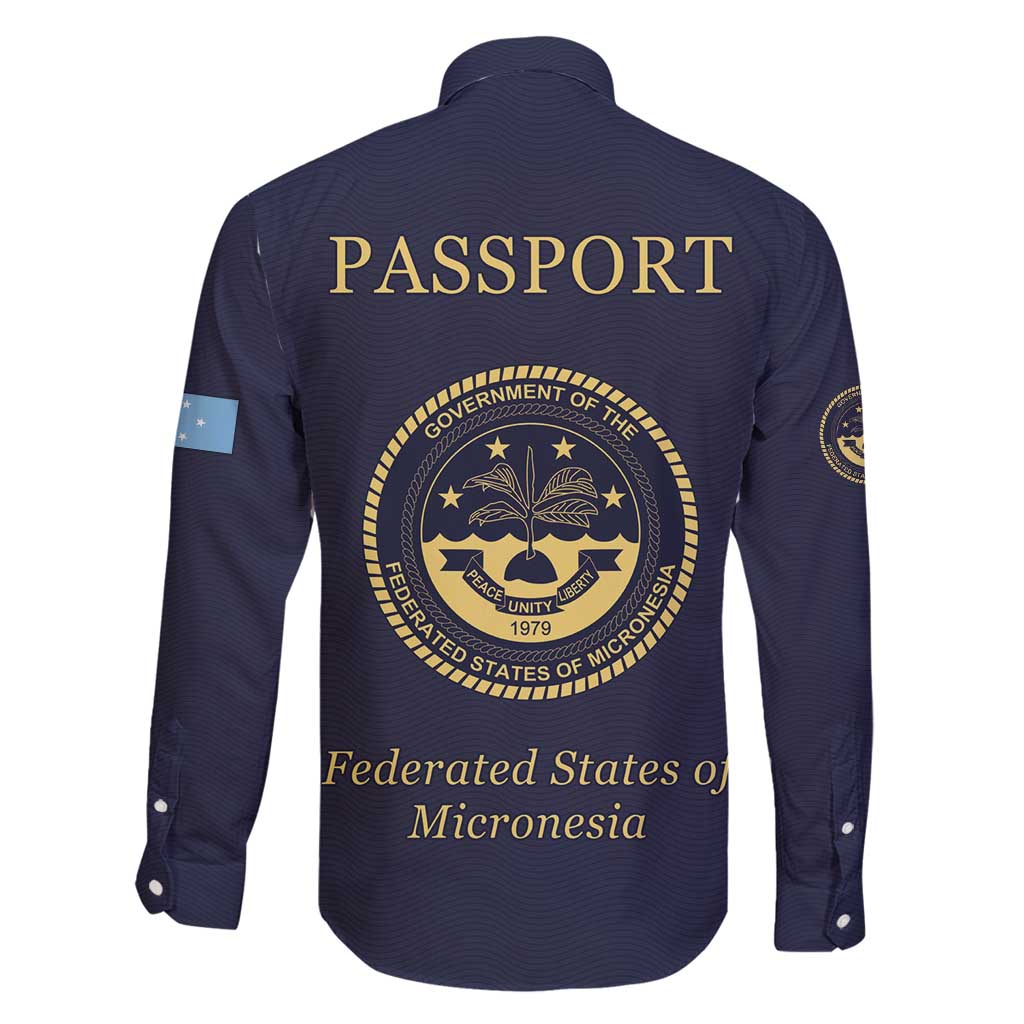 Personalised Federated States Of Micronesia Family Matching Off Shoulder Short Dress and Hawaiian Shirt FSM Passport - Polynesian Pride