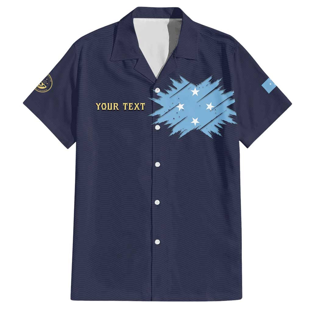 Personalised Federated States Of Micronesia Hawaiian Shirt FSM Passport - Polynesian Pride