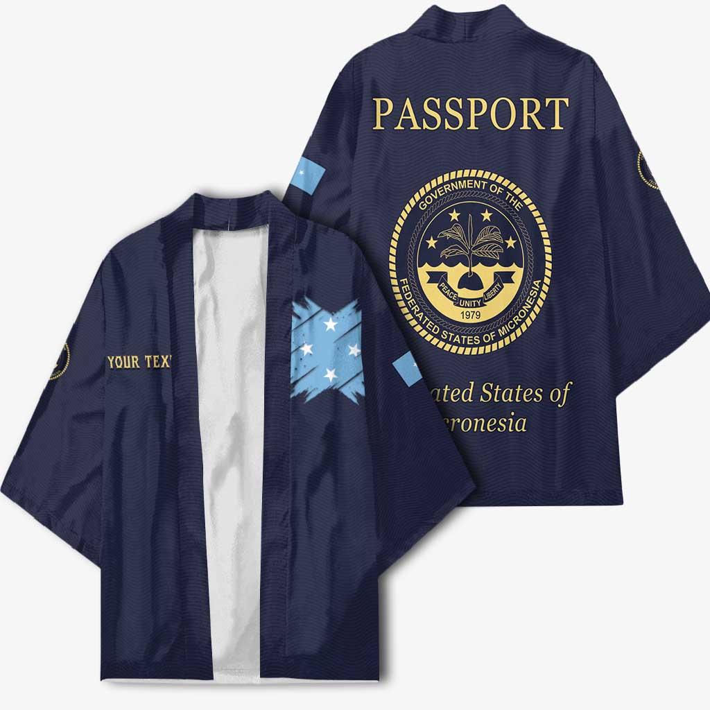 Personalised Federated States Of Micronesia Kimono FSM Passport - Polynesian Pride