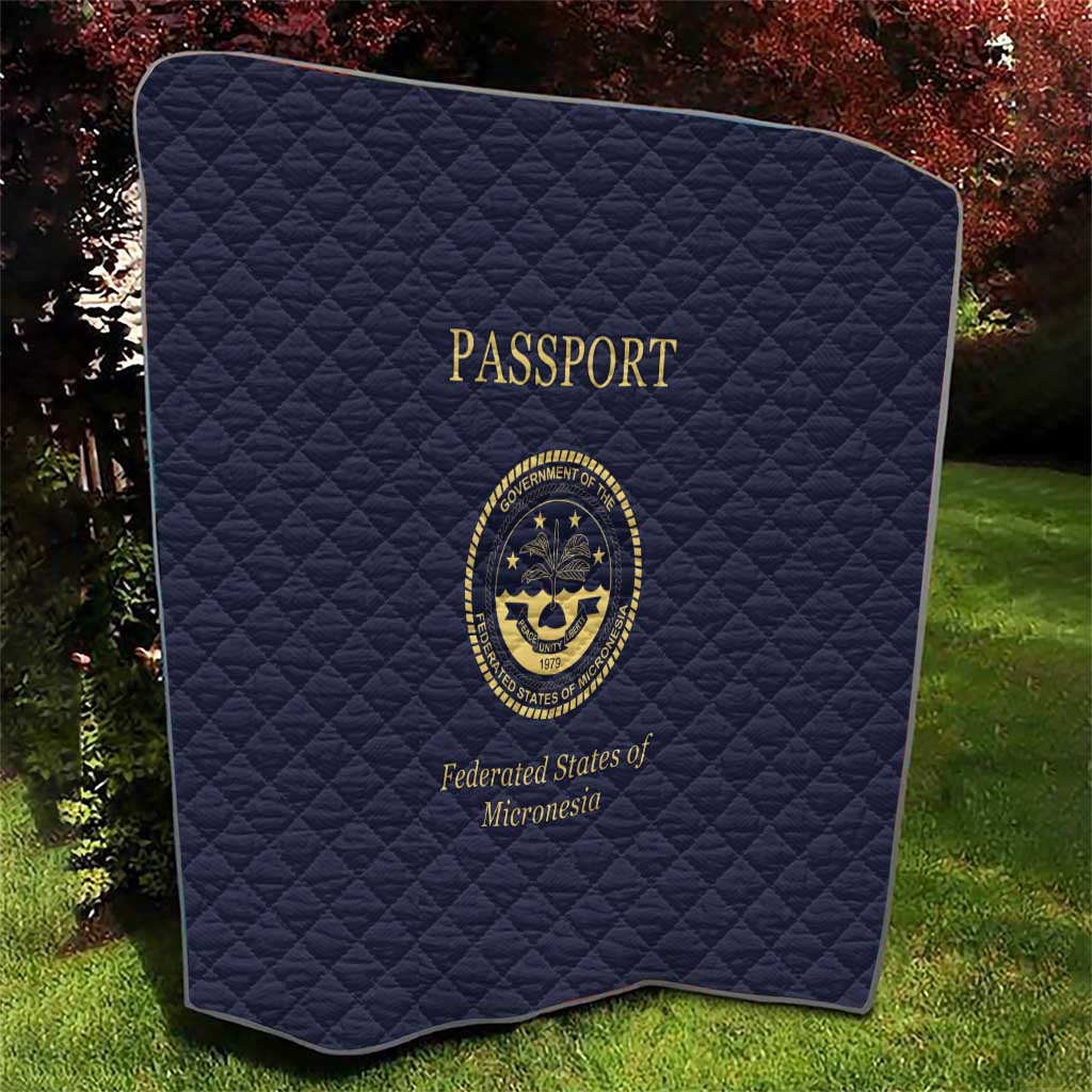 Federated States Of Micronesia Quilt FSM Passport - Polynesian Pride