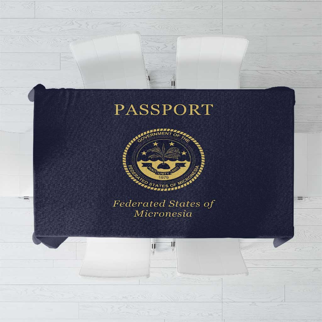 Federated States Of Micronesia Tablecloth FSM Passport - Polynesian Pride