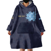 Personalised Federated States Of Micronesia Wearable Blanket Hoodie FSM Passport - Polynesian Pride