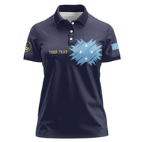 Personalised Federated States Of Micronesia Women Polo Shirt FSM Passport - Polynesian Pride