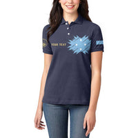 Personalised Federated States Of Micronesia Women Polo Shirt FSM Passport - Polynesian Pride