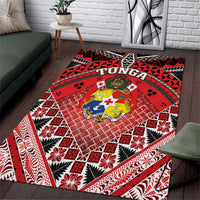Tonga Constitution Day Area Rug 150 Years Jubilee - Polynesian Pride