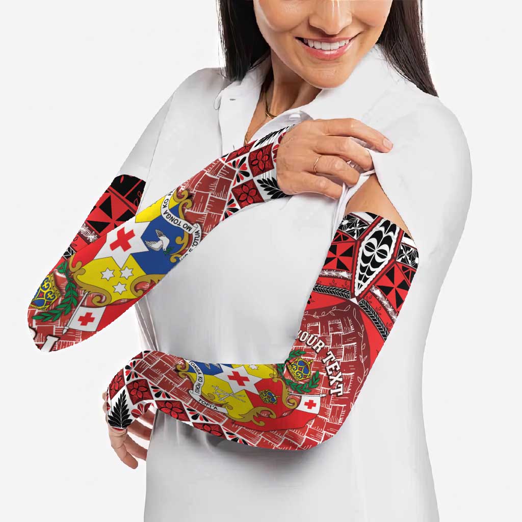 Personalised Tonga Constitution Day Arm Sleeves 150 Years Jubilee - Polynesian Pride