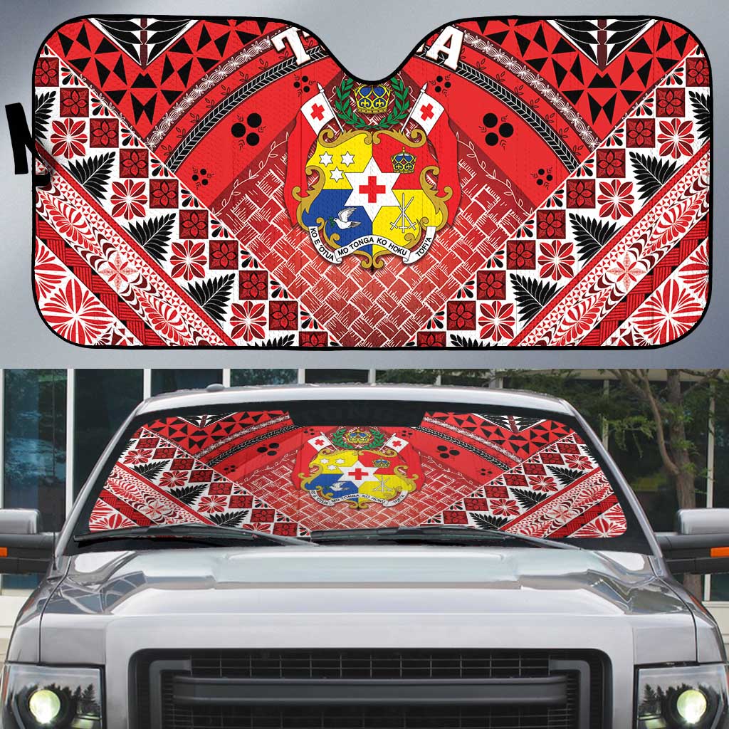 Tonga Constitution Day Auto Sun Shade 150 Years Jubilee - Polynesian Pride
