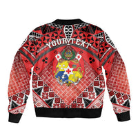 Personalised Tonga Constitution Day Bomber Jacket 150 Years Jubilee - Polynesian Pride