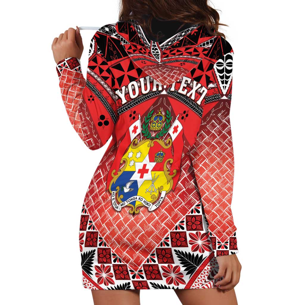 Personalised Tonga Constitution Day Hoodie Dress 150 Years Jubilee - Polynesian Pride