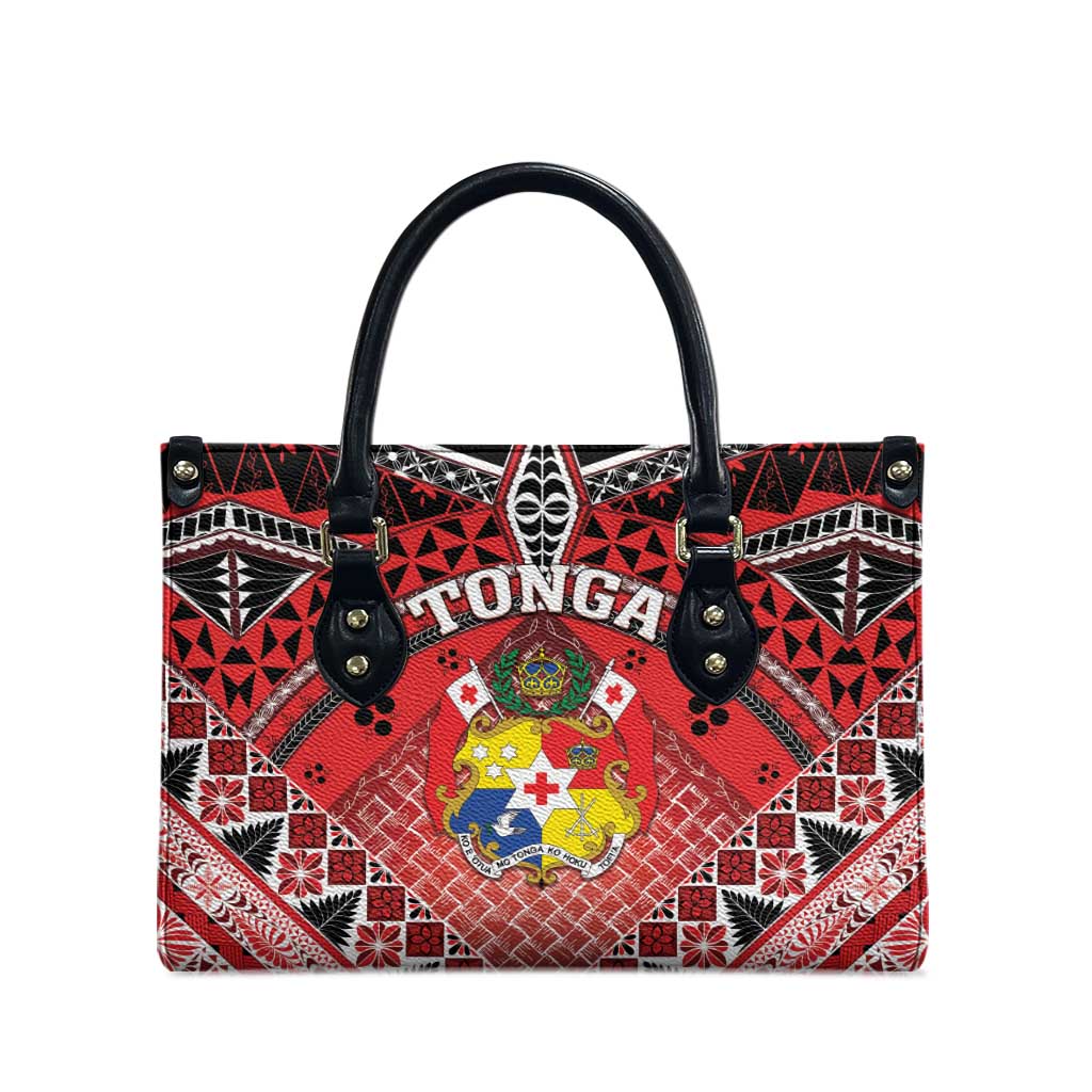 Tonga Constitution Day Leather Bag 150 Years Jubilee - Polynesian Pride