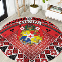 Tonga Constitution Day Round Carpet 150 Years Jubilee - Polynesian Pride