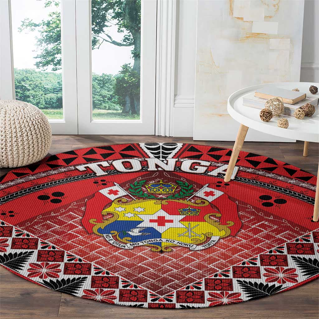 Tonga Constitution Day Round Carpet 150 Years Jubilee - Polynesian Pride