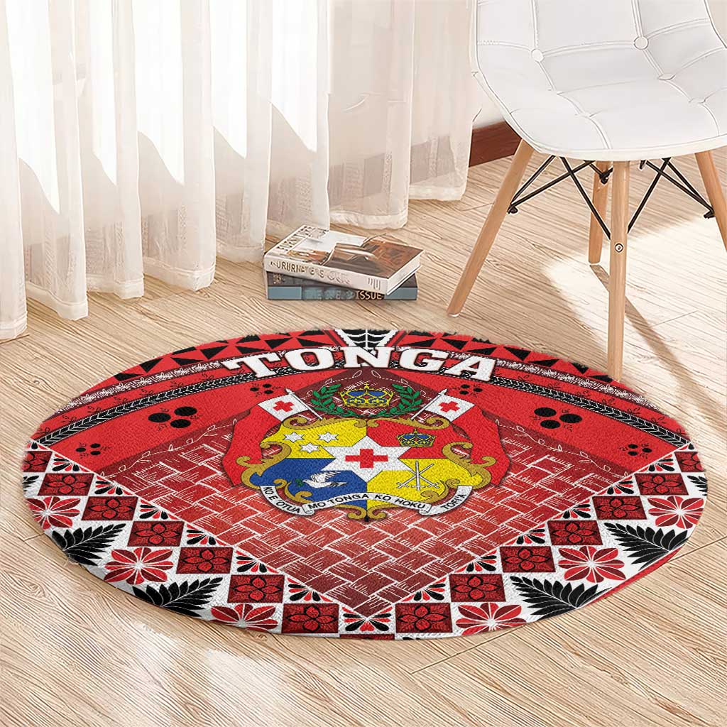 Tonga Constitution Day Round Carpet 150 Years Jubilee - Polynesian Pride