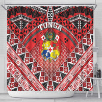 Tonga Constitution Day Shower Curtain 150 Years Jubilee - Polynesian Pride