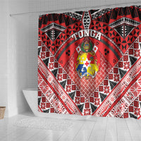 Tonga Constitution Day Shower Curtain 150 Years Jubilee - Polynesian Pride