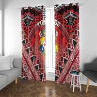 Tonga Constitution Day Window Curtain 150 Years Jubilee - Polynesian Pride