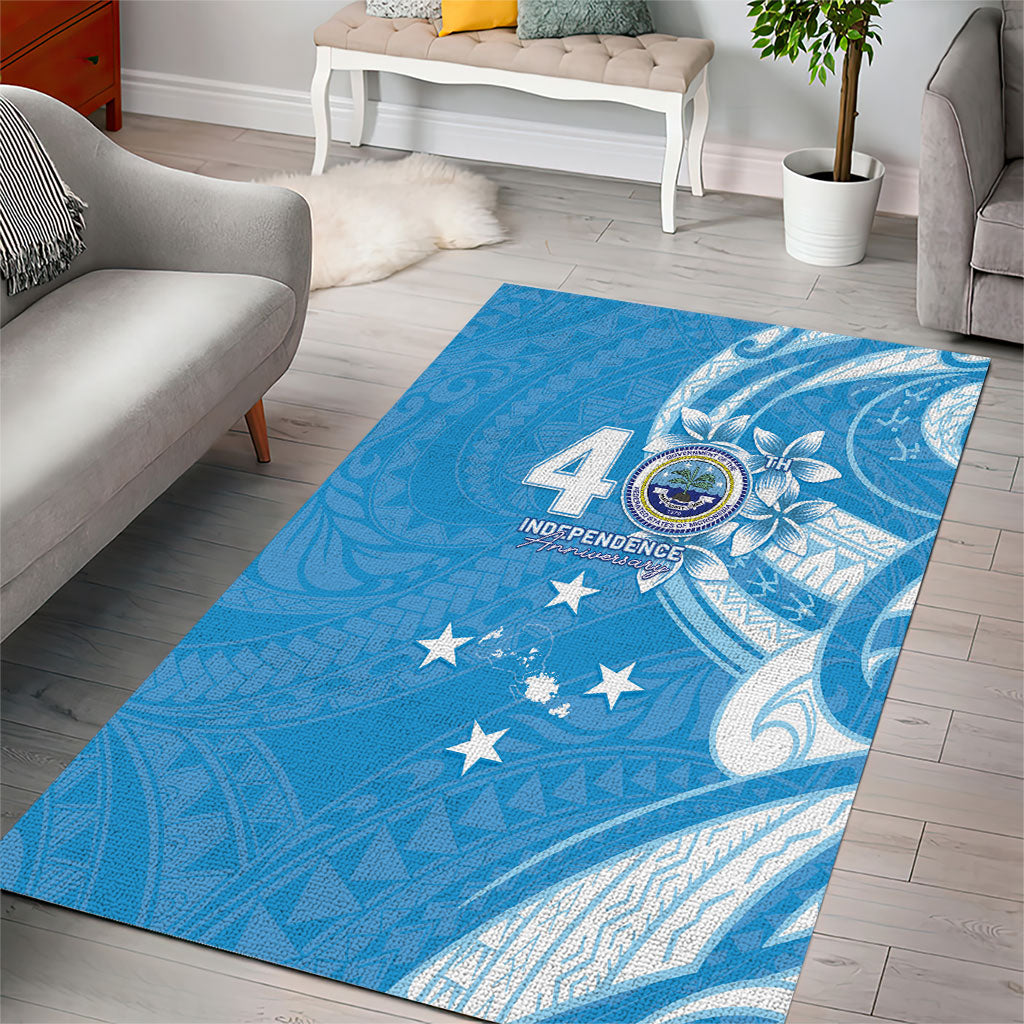 FSM Micronesia Area Rug 40th Independence Anniversary LT05 - Polynesian Pride