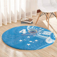 FSM Micronesia Round Carpet 40th Independence Anniversary LT05 - Polynesian Pride